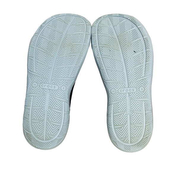 Crocs Swiftwater Wave Clogs Shoes Men's 8 Black - Picture 5 of 8